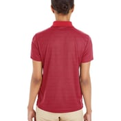 Back view of Women’s Express Microstripe Performance Pique Polo