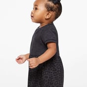 Side view of Infant Fine Jersey Dress