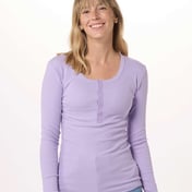Front view of Women’s Harper Long Sleeve Henley