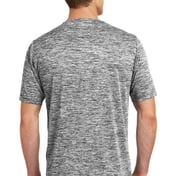 Back view of PosiCharge® Electric Heather Tee
