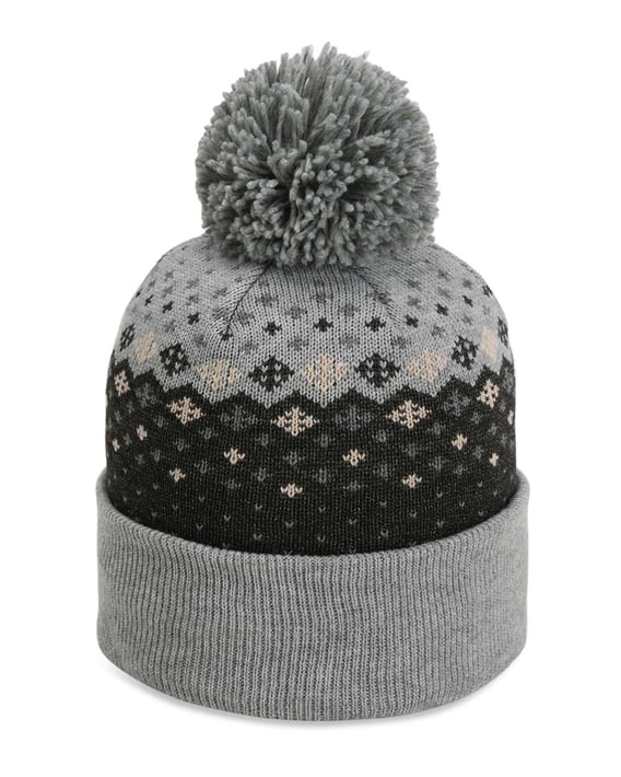 Front view of The Baniff Cuffed Beanie