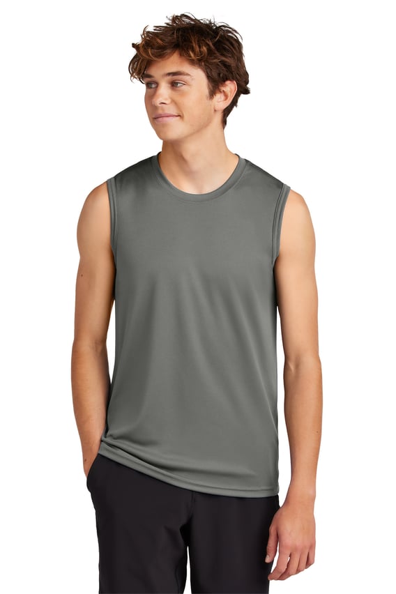 Front view of Performance Sleeveless Tee