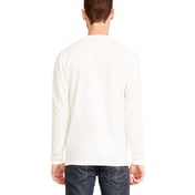 Back view of Unisex Sueded Long-Sleeve Crew