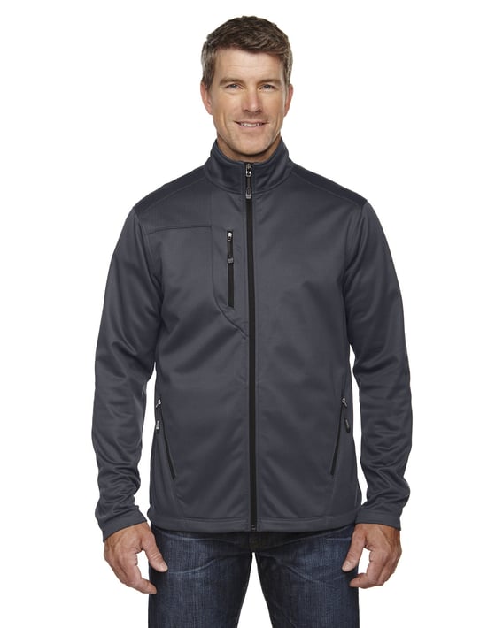 Front view of Men’s Trace Printed Fleece Jacket