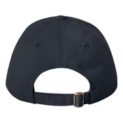 Back view of Heavy Brushed Twill Structured Cap