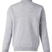 Back view of Unisex Pilbloc™ Quarter-Zip Pullover Sweater