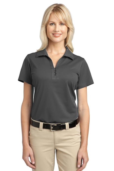 Front view of Women's Tech Pique Polo