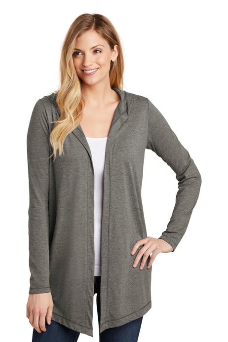 Front view of Women's Perfect Tri &reg; Hooded Cardigan