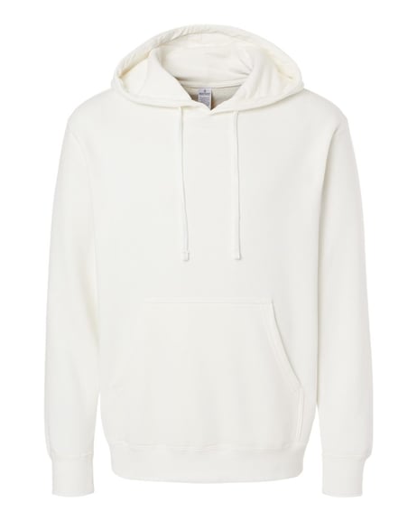 Front view of Midweight Pigment-Dyed Hooded Sweatshirt