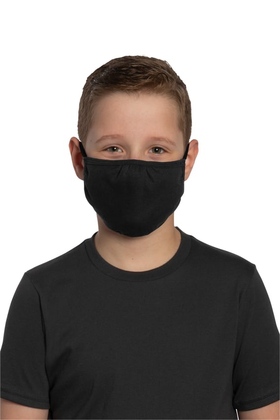 Front view of Youth V.I.T.™ Shaped Face Mask 5 Pack (100 Packs = 1 Case)