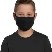 Front view of Youth V.I.T.™ Shaped Face Mask 5 Pack (100 Packs = 1 Case)