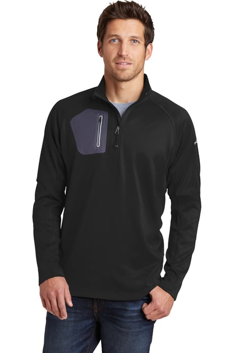 Frontview of1/2-Zip Performance Fleece