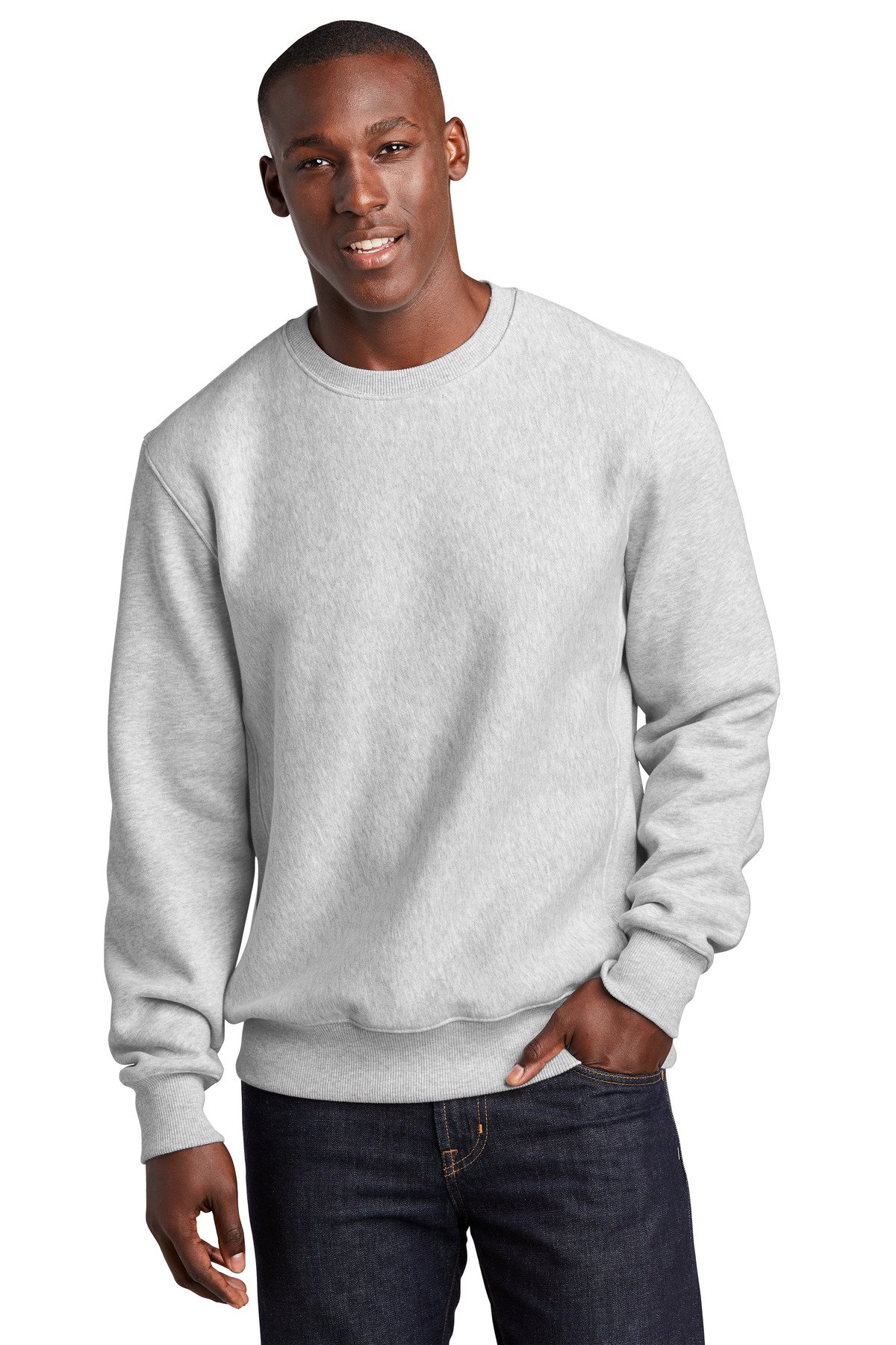 Front view of Super Heavyweight Crewneck Sweatshirt