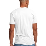 Back view of Unisex CVC Crewneck T-Shirt