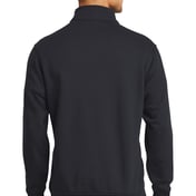 Back view of 1/2-Zip Job Shirt