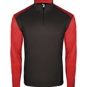 Front view of Breakout Quarter-Zip Pullover