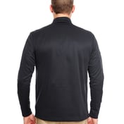 Back view of Adult Cool & Dry Sport Quarter-Zip Pullover Fleece