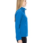 Side view of Ladies’ Excursion Soft Shell Jacket With Laser Stitch Accents