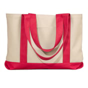 Front view of Leeward Canvas Tote