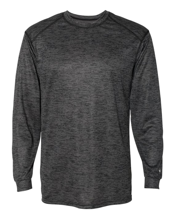 Front view of Tonal Blend Long Sleeve T-Shirt