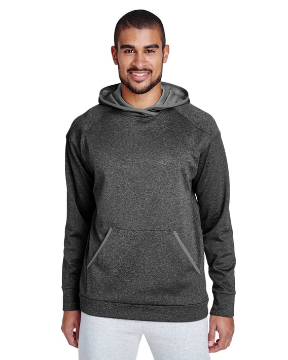 Front view of Adult Excel M Nge Performance Fleece Hoodie