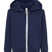 Front view of Toddler Sponge Fleece Full-Zip Hoodie