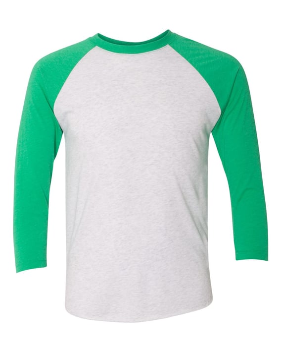 Front view of Triblend Three-Quarter Raglan T-Shirt