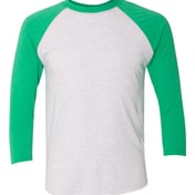 Front view of Triblend Three-Quarter Raglan T-Shirt