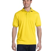 Front view of Adult 50/50 EcoSmart Jersey Knit Polo