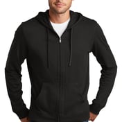 Front view of Jersey Full-Zip Hoodie