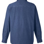 Back view of Denim Shirt Jacket