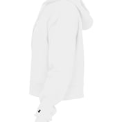 Side view of Women’s Crop Hooded Sweatshirt