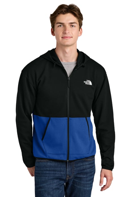 Front view of Double-Knit Full-Zip Hoodie