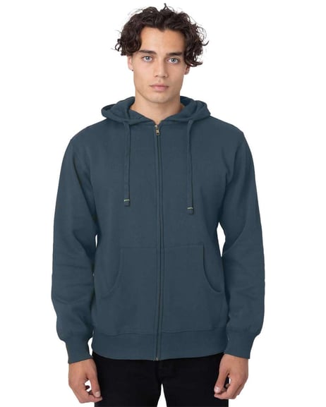 Front view of Heritage Full-Zip Hooded Sweatshirt
