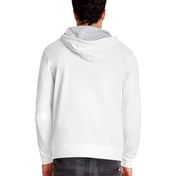 Back view of Adult Laguna French Terry Full-Zip Hooded Sweatshirt
