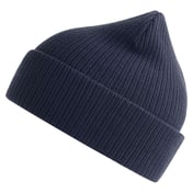 Side view of Sustainable Cuffed Beanie