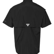 Back view of PFG Bahama™ II Short Sleeve Shirt