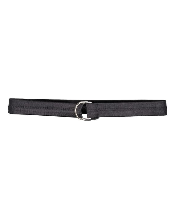 Front view of 1 1/2″ Covered Football Belt