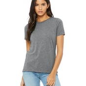 Front view of Ladies’ Relaxed Triblend T-Shirt