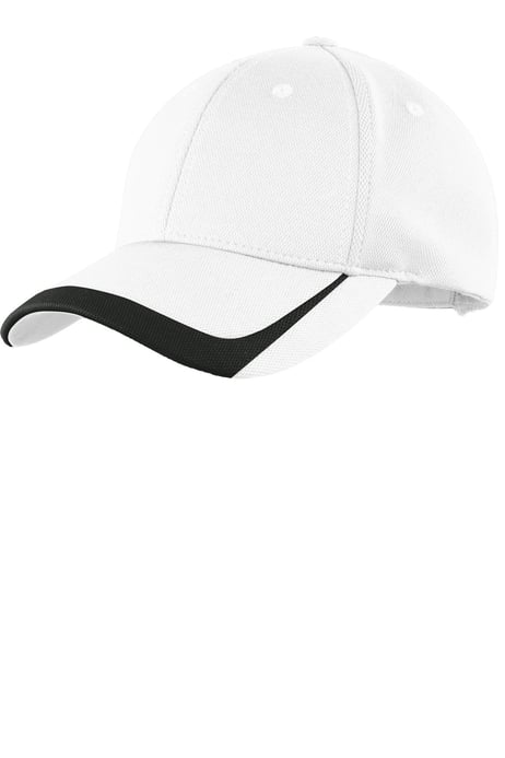 Front view of Pique Colorblock Cap