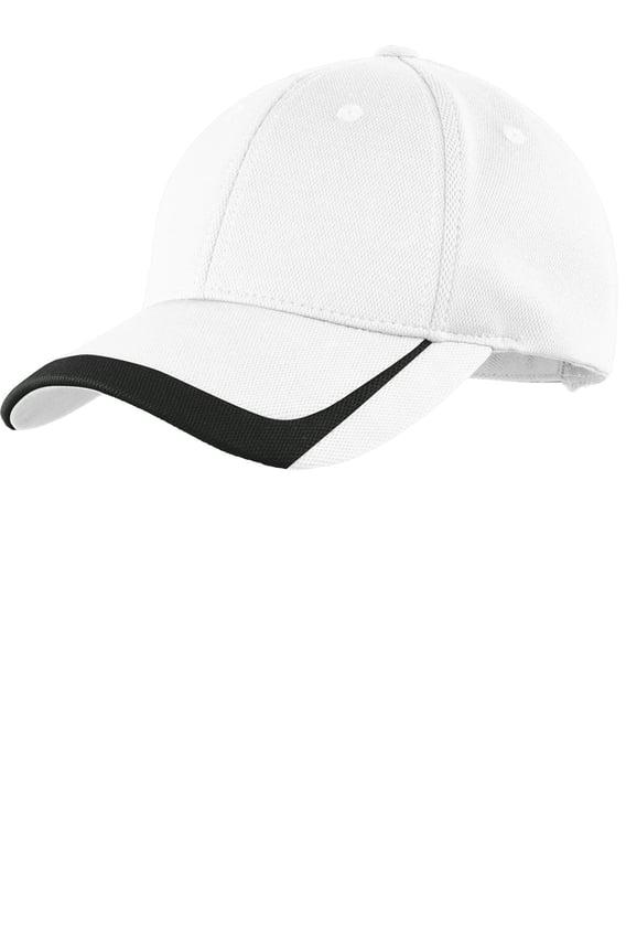 Front view of Pique Colorblock Cap