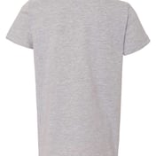 Back view of Youth CVC Jersey Tee