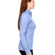 Side view of Ladies’ Stretch Fleece Half-Zip