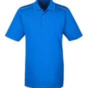 Front view of Radiant Performance Piquéé Polo With Reflective Piping