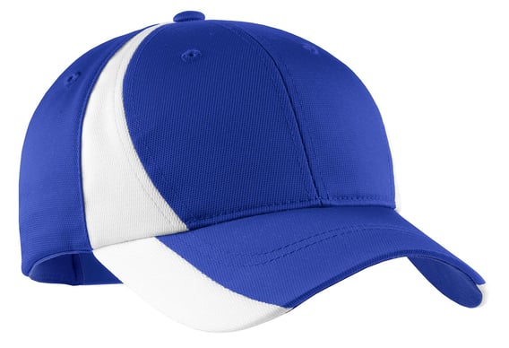 Front view of Youth Dry Zone® Nylon Colorblock Cap