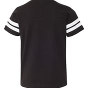 Back view of Youth Football Fine Jersey Tee