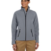 Front view of Ladies’ Doubleweave Tech-Shell Duplex Jacket