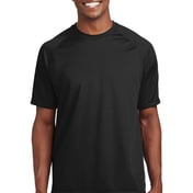 Front view of Dry Zone® Short Sleeve Raglan T-Shirt