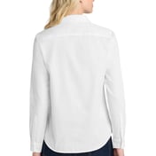 Back view of Women’s Long Sleeve SuperPro React Twill Shirt