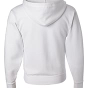 Back view of NuBlend® Full-Zip Hooded Sweatshirt
